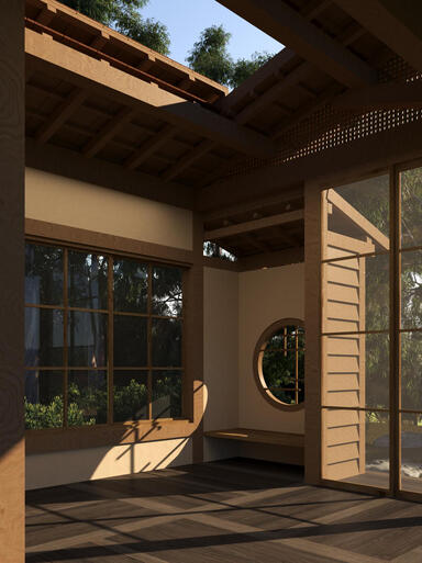 Study alcove
